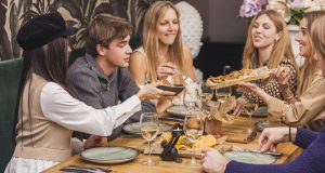 cenar en grupo en valencia