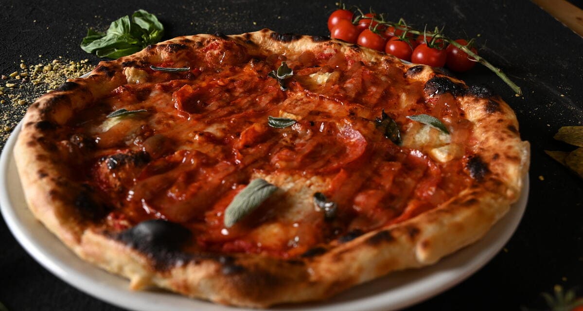 pizza artesanal de autor